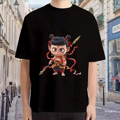 Nezha Cartoon Movie 2025 Unisex T Shirt Or Ne Zha Toddler