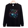 Schweres Trendiges Marken Baumwoll T-Shirt Langarm Herren Unterhemd Trendiger Herbst und Winter Herren und Damen Rundhals Pullover