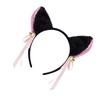 Kitten Headbands Cosplay Bell Cat Ear Hairbands Headwear Makeup Washing Face Hairbands Birthday Party