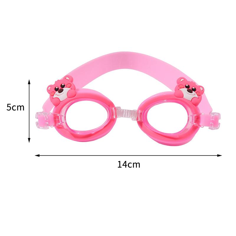 Kinder Schwimmbrille Cartoon Wasserdicht Anti-Beschlag HD Schwimmtrainingsbrille Jungen und Mädchen Tauchen Schwimmbrille Geschenk