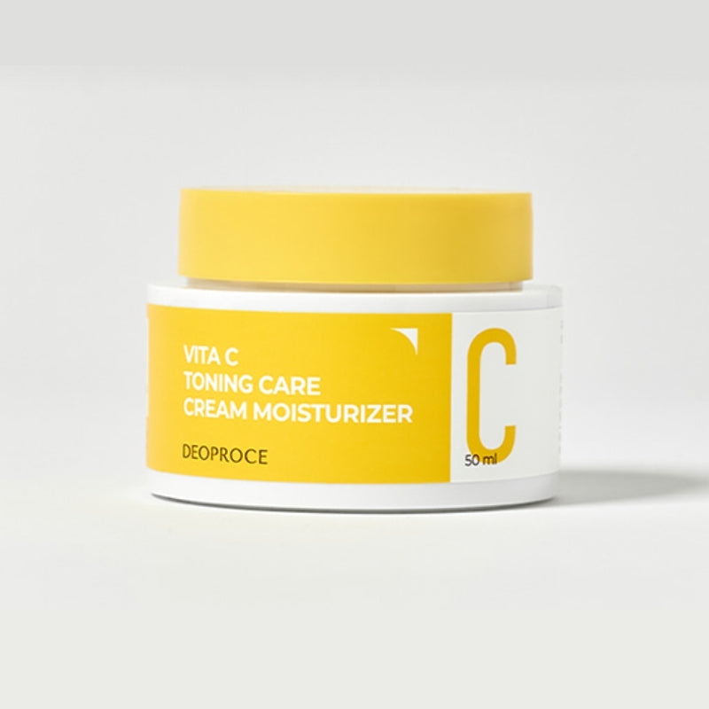 Deoproce Vita C Toning Care Cream Moisturizer 50ml*1Pc/2Pcs/4Pcs 1Pc