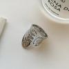Stainless Steel Minimalist Rings for Women Couples New Fashion Vintage Punk Irregular Geometric Birthday Party Jewelry Gifts