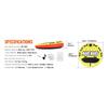 SucceBuy Towable Tube for Boating 1-3 People Inflatable Boat Tubes&Towables 63" Round Water Sport Towable Tube for Boat to Pull