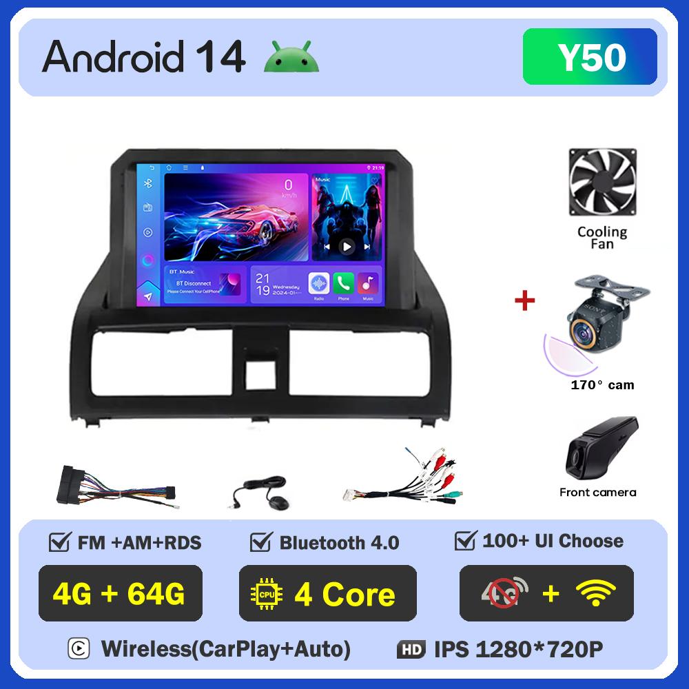 For Honda Accord 7 Diesel 2003 - 2007 Car Radio Player Car Carplay Screen Autoradio Mirror Link Car Intelligent Systems Touch