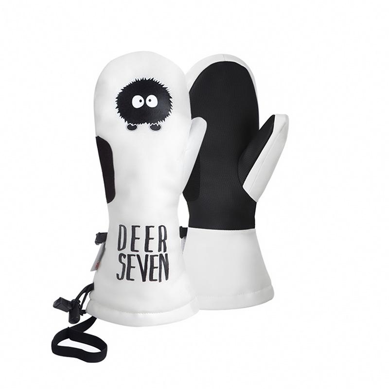 Thinsulate Cartoon Winter Snowboard Gloves - Men's, Women's, and Children's Windproof, Warm Outdoor Mittens