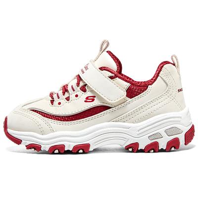 Kids Fashion Versatile Comfortable Toe Protection Non-Slip Kick-Resistant Rebound Low-Top Walking Shoes Baby Shoes Beige Red 80588N-NTRD