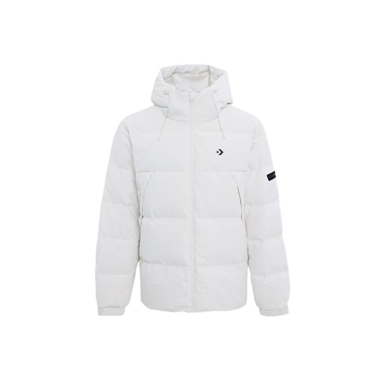 Converse Down Jackets Men s White Hooded Moderate MCJ116-W2Y 2XL