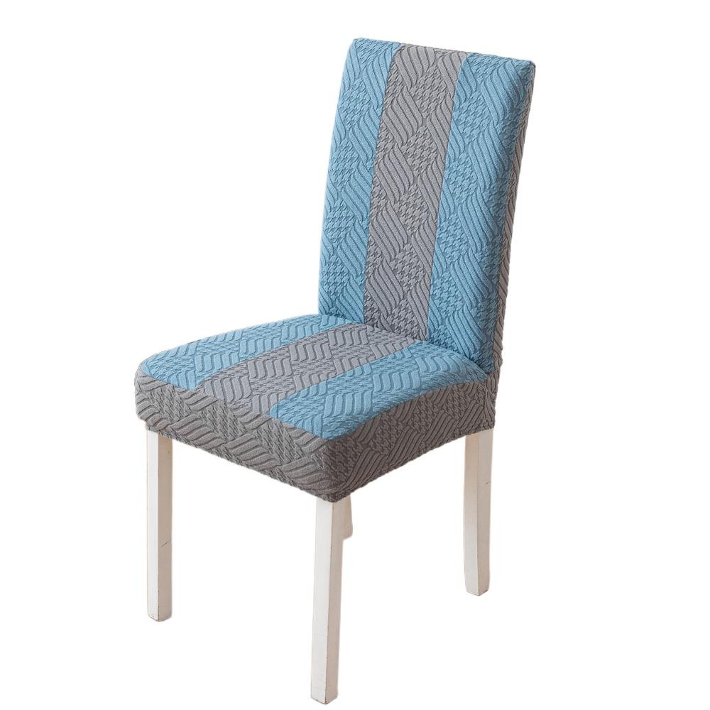 

Мягкий жаккардовый чехол на стул Эластичная подушка для стула Защитник мебели Чехол для сиденья Дом/офис Style C