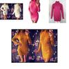 Sexy Autumn And Winter Knit Dress Slim Fit And High Collar Twist Design