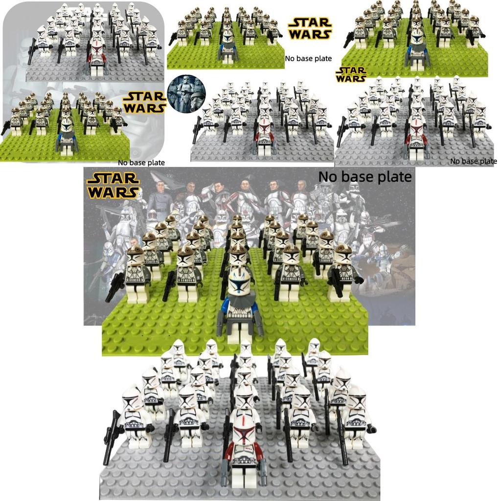 Star Wars Soldat Baustein Spielzeug Set 21 Stück ABS Kunststoff Kleine Granulate 0,015kg 6218003