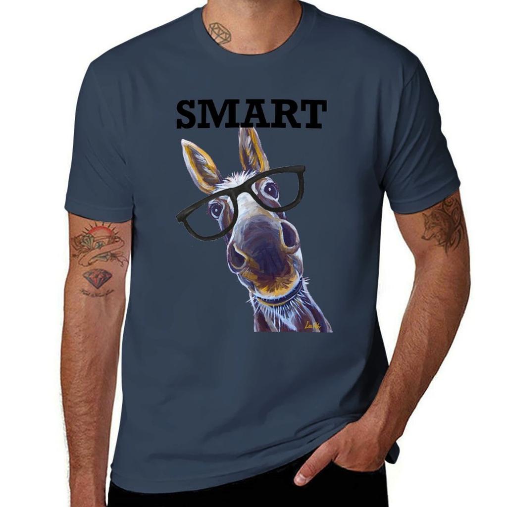 Smart Donkey Shirt Smart Ass Donkey Donkey Shirt Tshirt Cotton T Shirts High Quality Tshirt