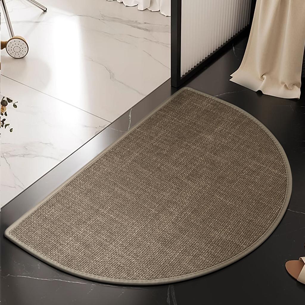 Bathroom Floor Mat Bathroom Door Mat Absorbent Non-slip Floor Mat Household Door Mat Toilet Bathroom Quick-drying Carpet