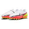Nike Phantom GT 2 Academy AG Low Top Soccer Shoes Kids Sneaker White Red DC0811-167