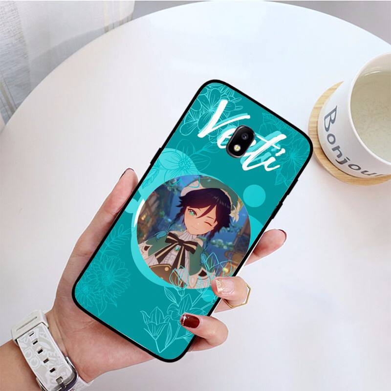 Hra Genshin Impact Venti roztomilé pouzdro na telefon pro Samsung Galaxy J7 PRIME J2Pro2018 J4 Plus J5 PRIME J6 J7 Duo Neo J737 J8