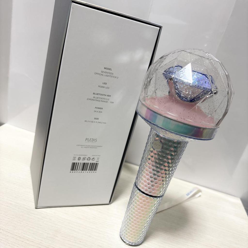 [USED] SEVENTEEN Light Stick VER.2 & VER.3 (Set of 2)