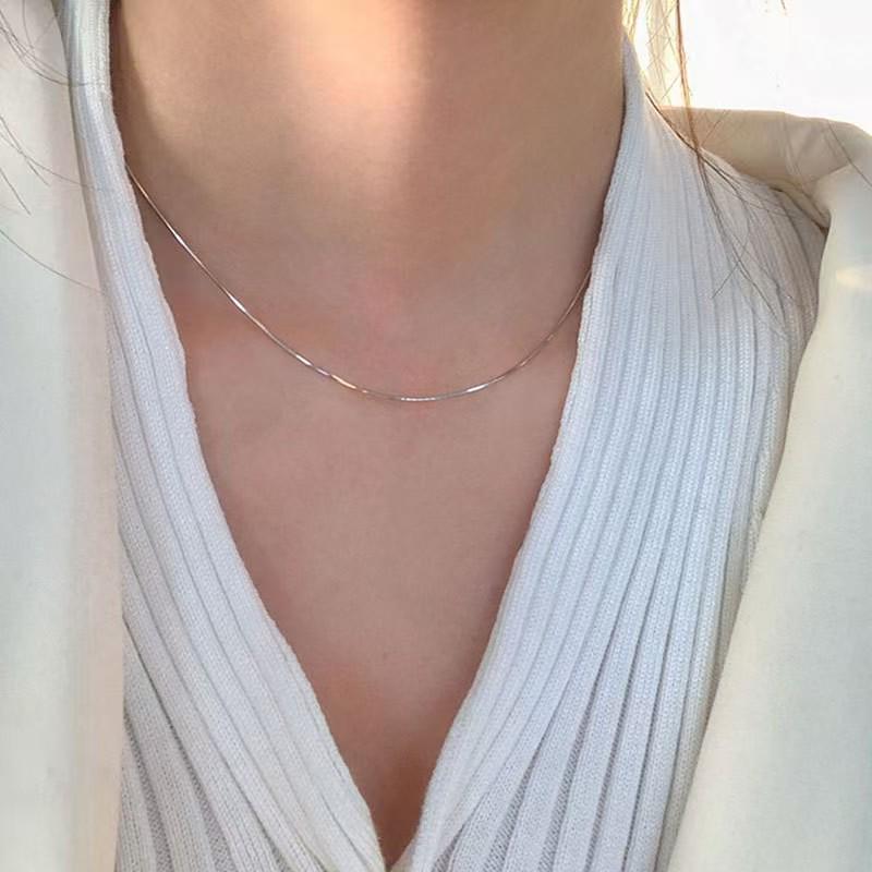 Starry River Snake Chain Necklace for Women - Brilliant European & American Design