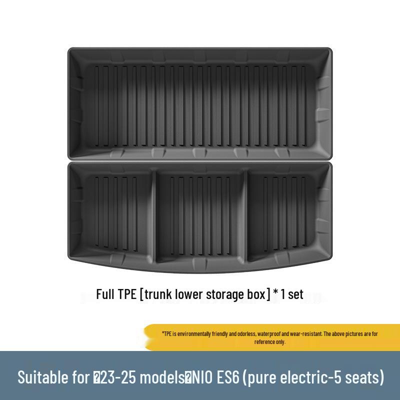 Custom TPE Car Mats for Weilai ES6/EC6 (Model Years 23-25) – Includes Trunk Mat