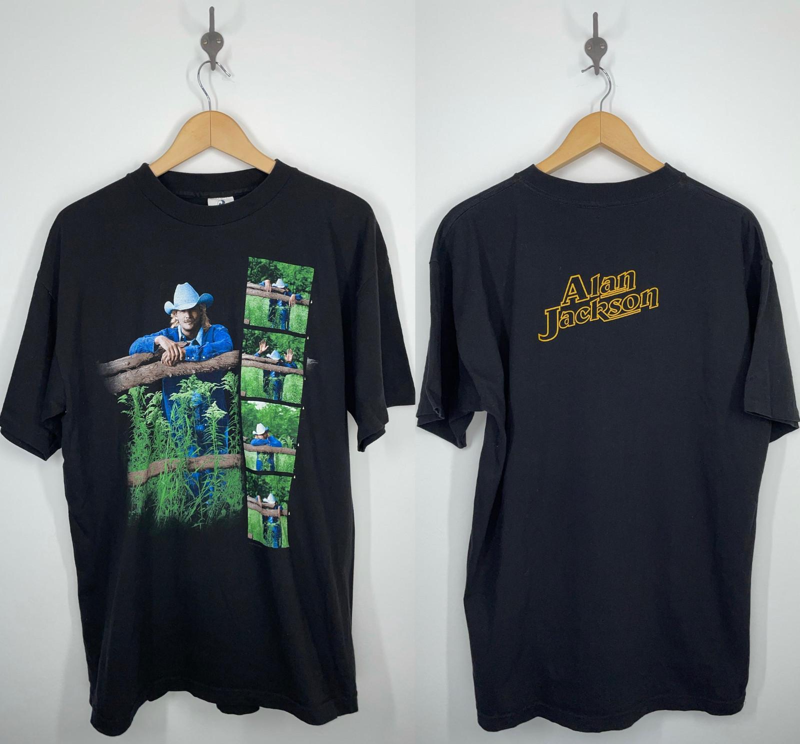 Винтажная футболка Alan Jackson 1997 года, тур по концертам кантри-музыки, Cronies M