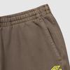 UMBRO Hbl Garment Dyed Graphic Wide Straight Sweatpants Brown (Uq323Cfp98)