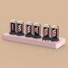 Colorful Digital Lighting Mini IPS Nixie WIFI Desk Clock for Gaming Room Elekstube Desktop Decorative Digital Clock