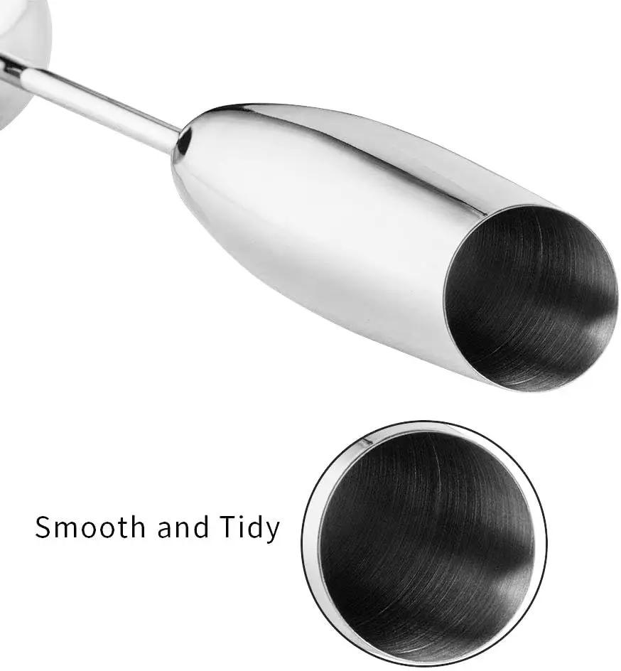 New Stainless Steel Beveled Champagne Cup Goblets 8.2oz Cocktail Martini Wine Glass Champagne Glasses Stemware for Bar Utensils