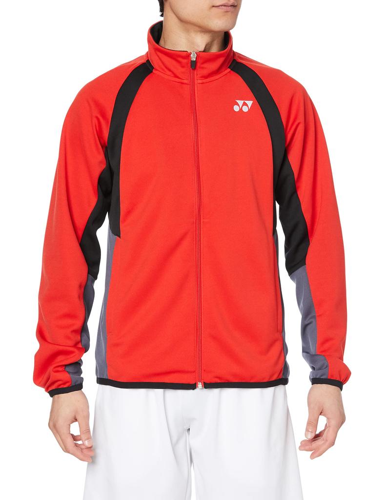 Jacket Knit Shirt Sunset Red O [Yonex] Warm-up (Fit Style) (496)
