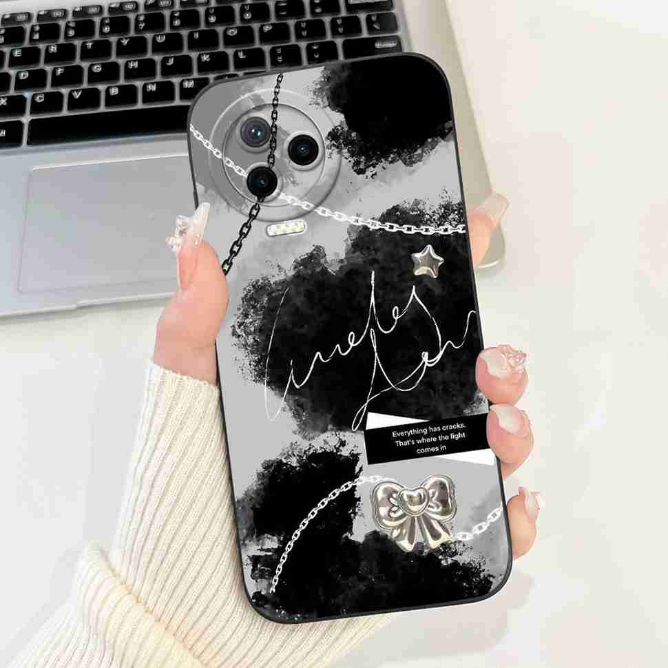 For Infinix Note 12 Pro 4G X676B 6.7" Case Colorful Flower Butterfly Soft Silicone Cover For Infinix Note12 2023 Bumper Casing