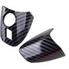 Car Exterior Door Handle Cover Trim Cap Set Carbon Fiber Texture Fit for Mercedes-Benz W246 W204 W212 X204 W166 W117 LHD Black