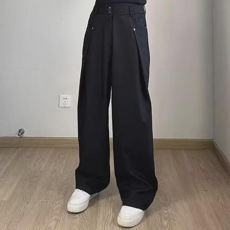 Men's Summer Lyocell Wide-Leg Trousers