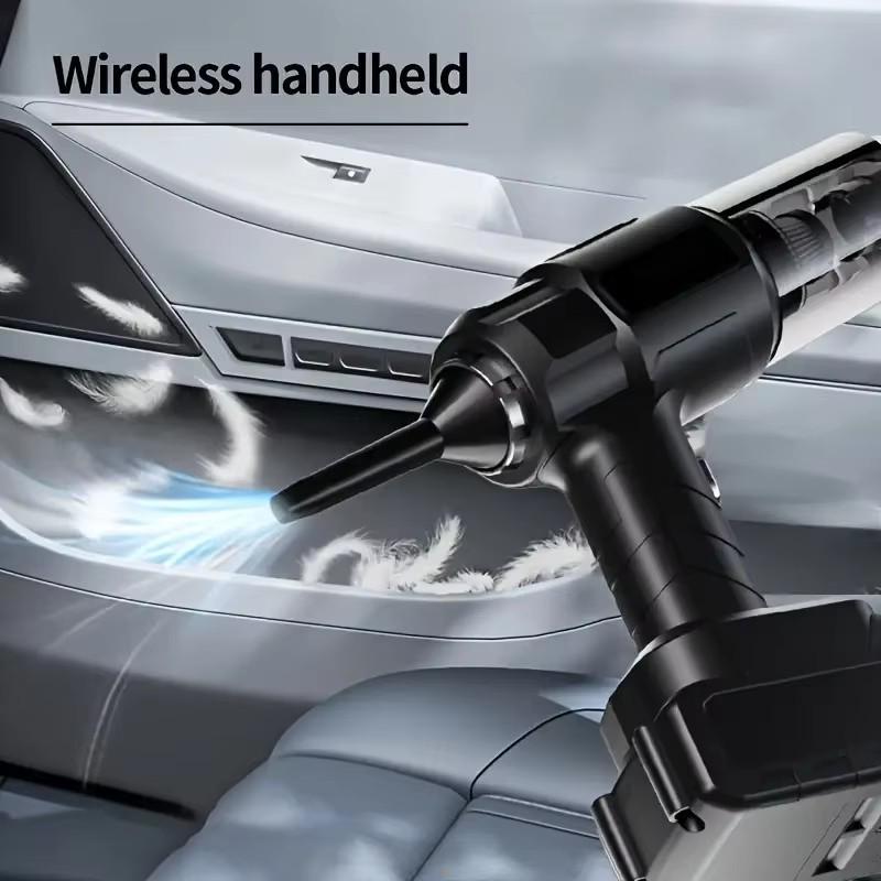 Portable High-Power Wireless Handheld Car Vacuum Cleaner (Wet/Dry, Rechargeable)