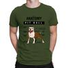 Funny Dog Anatomy Of Pitbull T shirts Custom Big Sizes Hip Hop Latest T Shirt For Unisex Fit Kawaii Family Summer Style