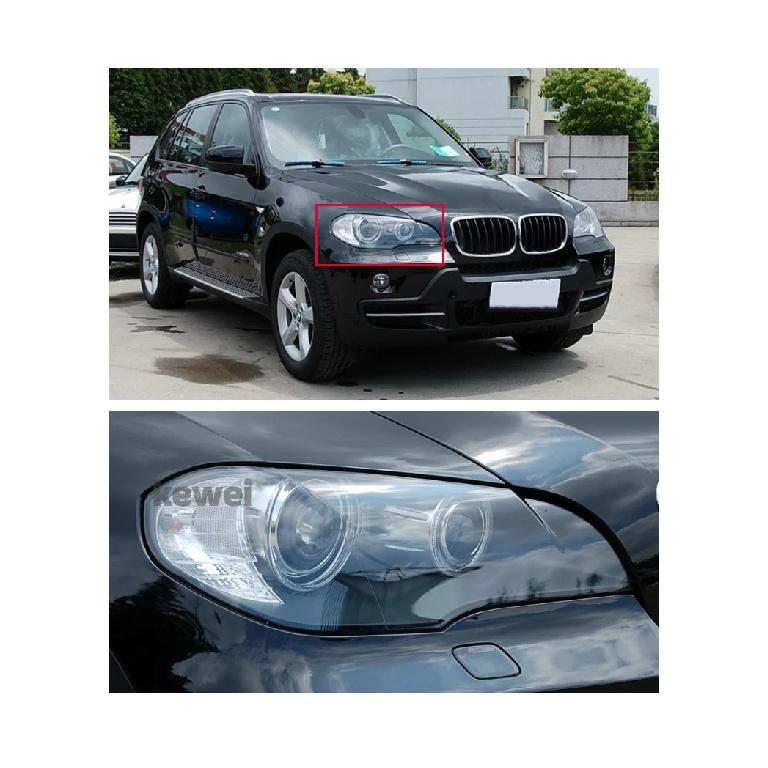 Car Front Headlight Cover Lens Glass Headlamps Transparent Lampshade Lamp Shell Masks For BMW X5 E70 2008-2013