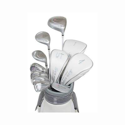 ORLIMAR Golf Halvt Sæt Start Sæt L Type med Caddy Bag ORM-200 Dame [Højre] 8.5 (Hvid)