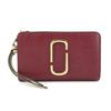 Компактный мини-кошелек Marc Jacobs M0013356 Бордовый кошелек, двойного сложения 647, [Б/у]