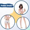 Miniature Doll Figurine Resin Scaled Girl Model Tiny People Figure Collectible Diorama Decorative