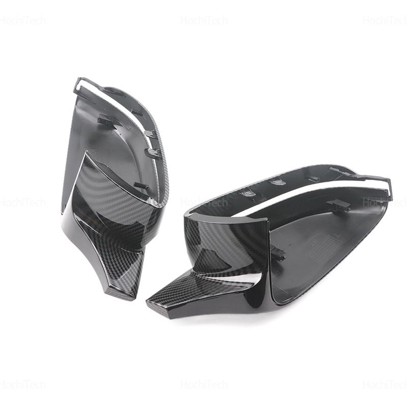 For BMW 3 4 5 7 8 Series G20 G21 G30 G38 G22 G23 G11 G12 G15 G16 Carbon Fiber Glossy Black Replacement Side Mirror Covers Cap