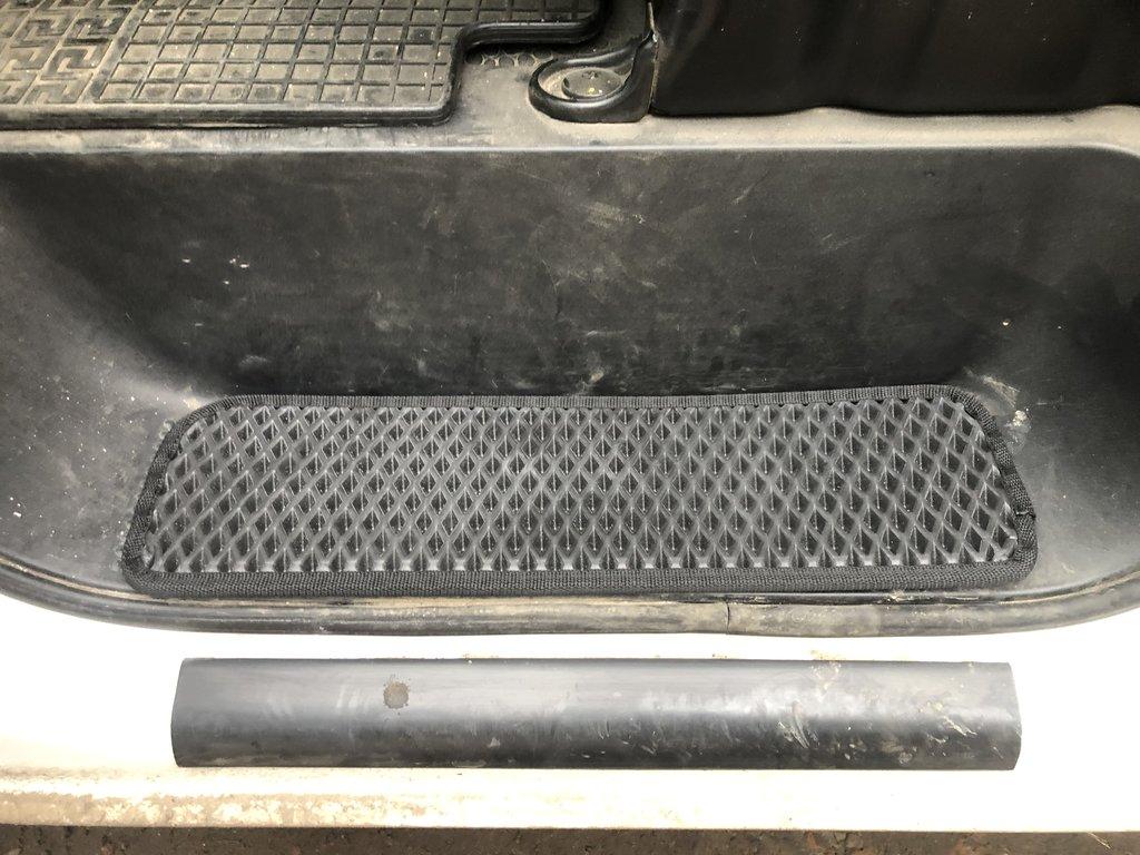 Коврики на пороги (3 шт, EVA, черные) для Nissan Primastar 2002-2014 гг