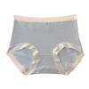 7A Antibacterial Girls' Seamless Macaron Color Briefs with Breathable Pure Cotton Crotch