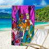 Ultra-Soft Beach Towel with Scooby-Doo Theme,Ideal for Pool - Camping, Diving - Perfect Travel Essential, Vibrant Beach Towel.