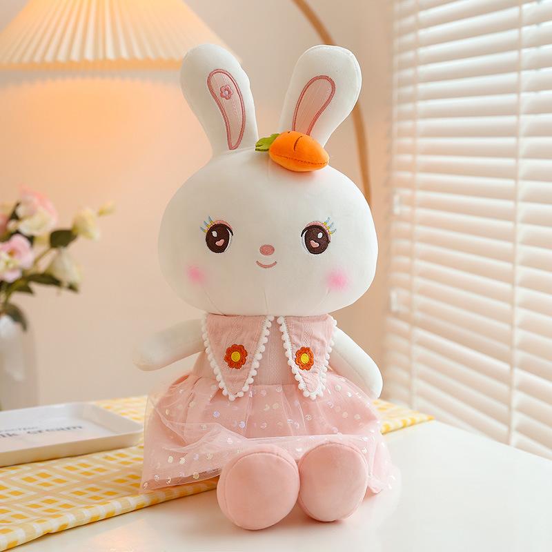 Rabbit Cute Plush Toy Bunny Stuffed Doll Girl Large Pillow Children Gift 4085cm