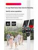 Solar-Powered Three-Lens Night Vision HD Outdoor Surveillance Camera