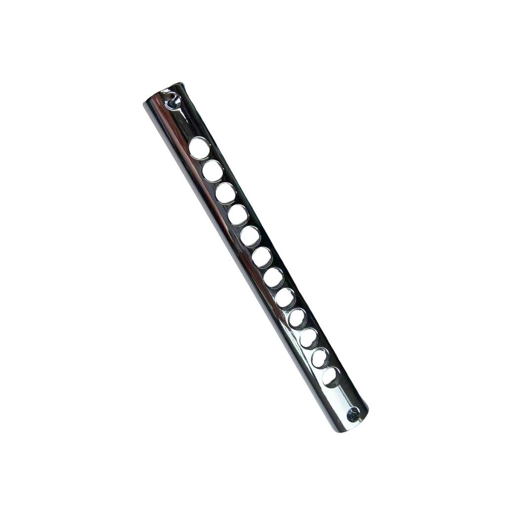 He Lai Beginner 12-Hole C Key Chromatic Harmonica with Detachable Metal Mouthpiece