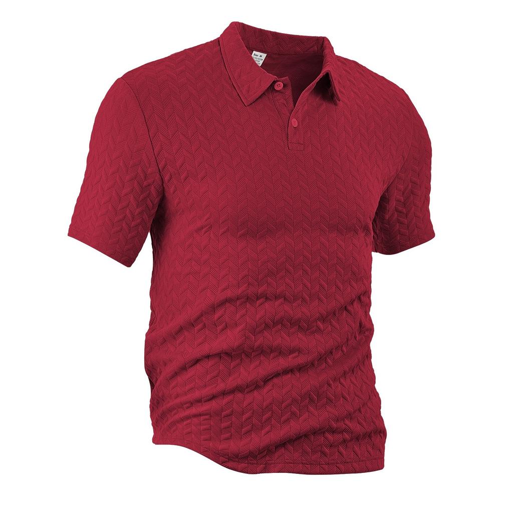 Men's Summer Thin Conductive Sweat-wicking Loose Solid Color Fabric Men's Short-sleeved Shirt