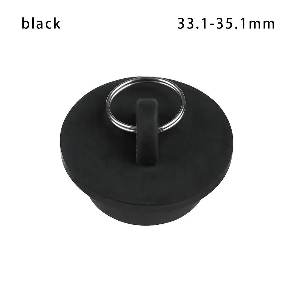 Kitchen Sink Bathtub Drainage Stopper Bath Tub Sink Water Stopper Floor Drain Plug Round Leakage-proof Plug Bathroom Accessories