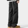 Mao Ren Men's Casual Straight-Leg Cargo Jogger Pants
