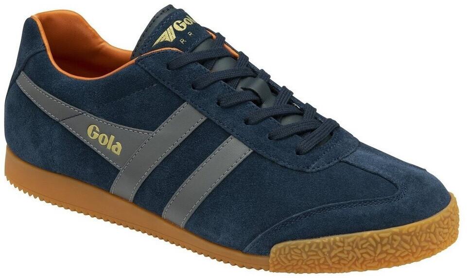 Кроссовки Gola Harrier Suede (CMA192) navyblue/ash/orange