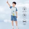 Hodohome Kids' Pure Cotton Short Sleeve Pajama Set