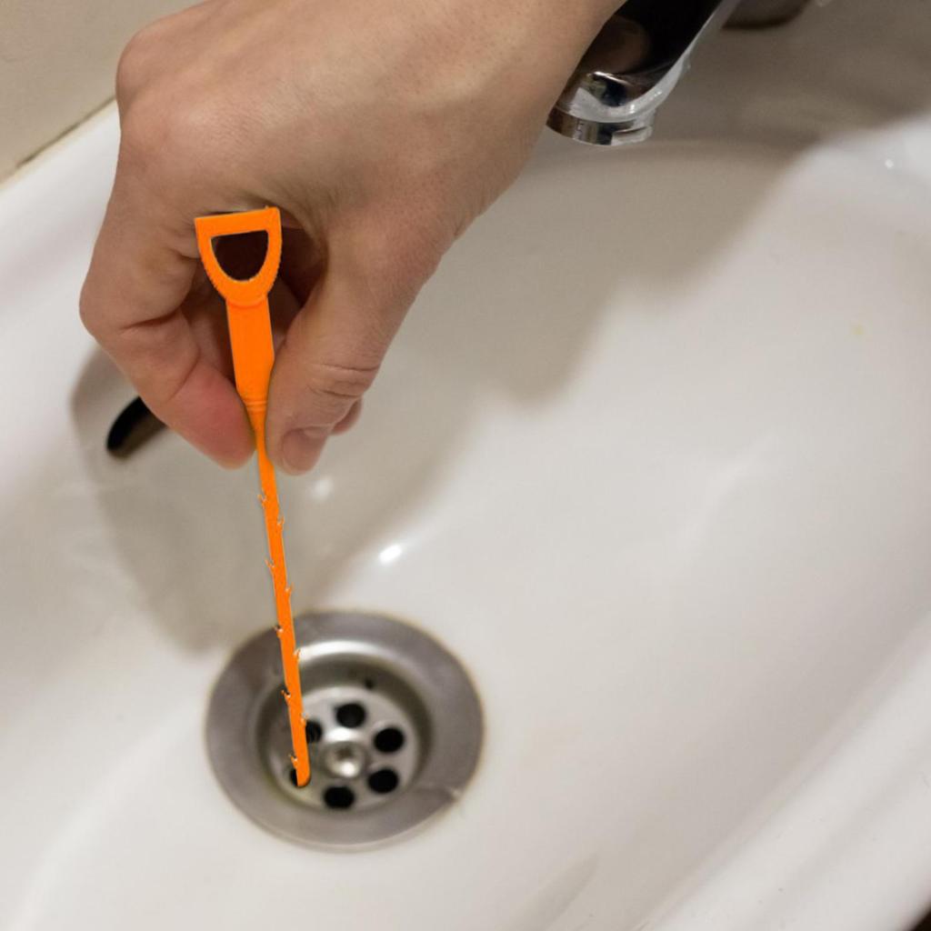 Household Kitchen Toilet Pipe Sink Hair Clog Remover Manual Drain Auger Tool Effective Sewer Unblocker for Bathroom Pipeline