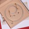 Elegante Collana di Perle di Conchiglia Profonda - Perfetto Regalo per la Festa della Mamma