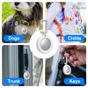 For AirTag Protective Case Full Enclosure Waterproof PC Cover with Hook